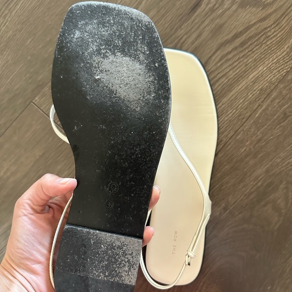 The Row white sandals - Picture 2 of 3
